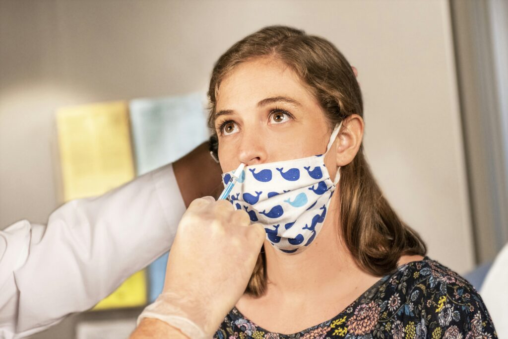 Allergy emergency kit with epipen, instructions, and alert bracelet