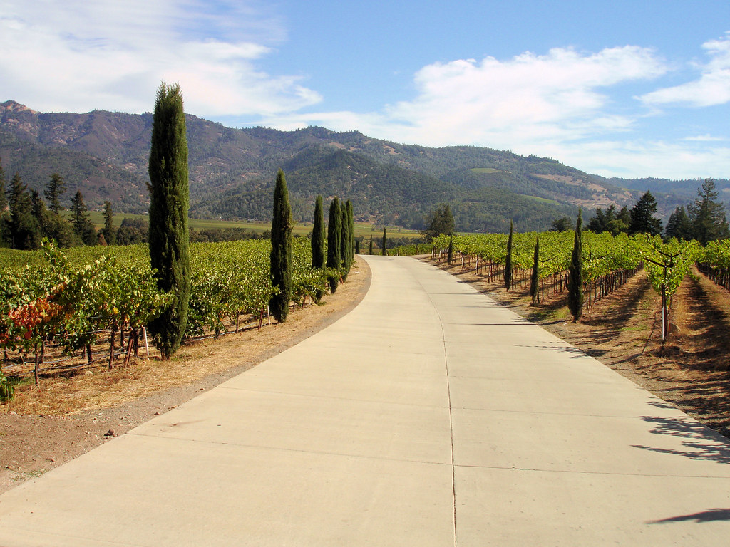 Castello di Amorosa Winery, Napa Valley, California, USA