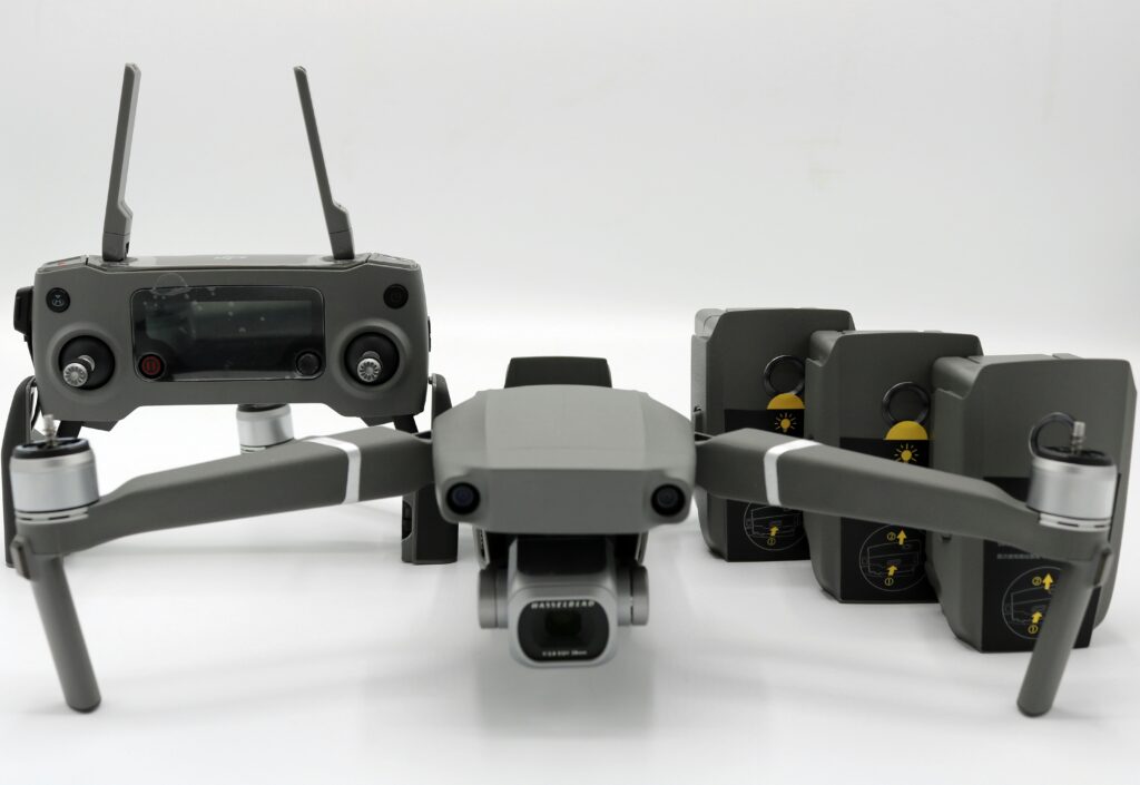 Robotic insect with labeled sensing components (antennae, eyes, gyros)