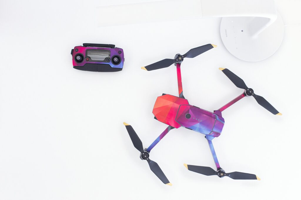 Comparison chart showing insect flight advantages vs traditional drone design