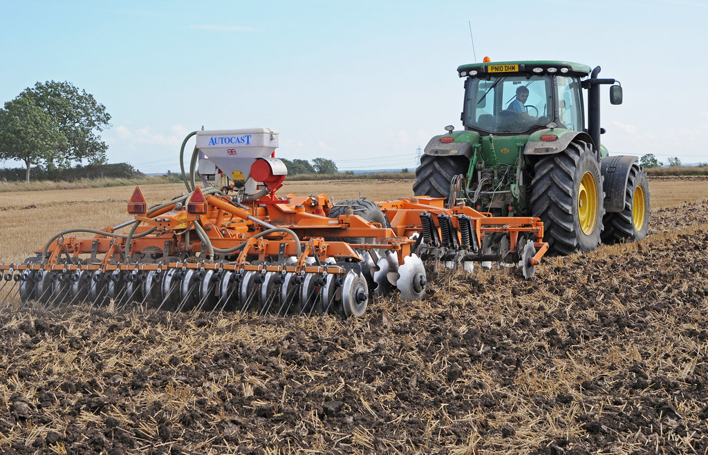 Minimum tillage soil cultivation