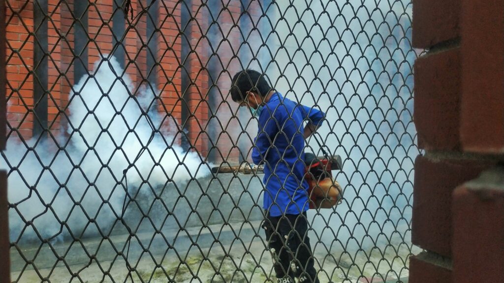 a kid playing baseball